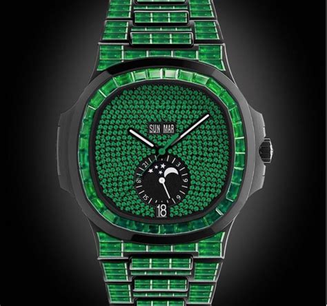 emerald patek philippe drake|Patek Philippe nautilus.